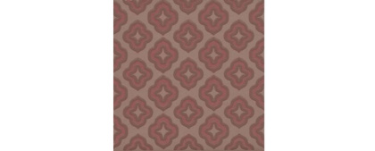 Декор VT\B608\1336 Агуста  2 розовый матовый 9,8см*9,8см*7мм (1уп/30шт/), шт