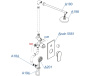 A55201 Встраиваемый комплект для душа с верхней душевой насадкой и лейкой Wasserkraft A55201 Встраиваемый комплект для душа с верхней душевой насадкой и лейкой Wasserkraft