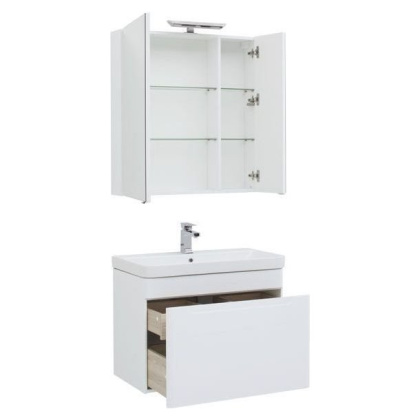 Мебель для ванной Aquanet София 80 белый Мебель для ванной Aquanet София 80 белый