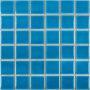 Керамическая мозаика, Crackle Light Blue Glossy 48х48, 5х5 см Керамическая мозаика, Crackle Light Blue Glossy 48х48, 5х5 см