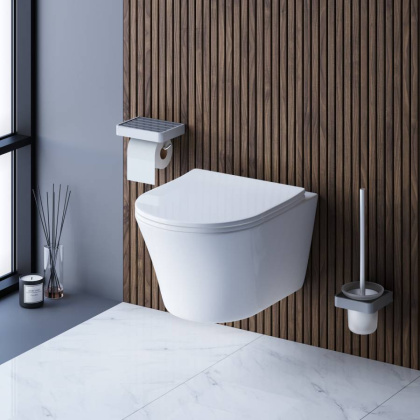 DX35C1700SC Skyline унитаз подвесной безободковый с сиденьем микролифт