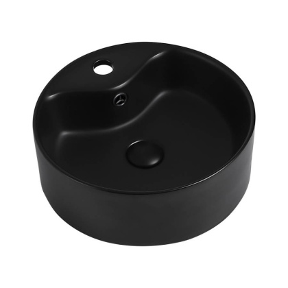 Раковина накладная ABBER Bequem AC2104MB черная матовая Раковина накладная ABBER Bequem AC2104MB черная матовая