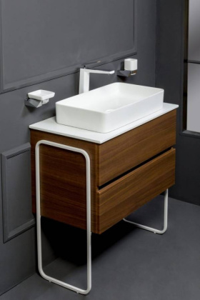 Тумба без раковины Vallessi 80*46cm DARK OAK мат. 2 полки, 837-080-D Boheme Тумба без раковины Vallessi 80*46cm DARK OAK мат. 2 полки, 837-080-D Boheme