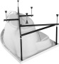 Каркас сварной для акриловой ванны Aquanet Sarezo 160x100 L/R Каркас сварной для акриловой ванны Aquanet Sarezo 160x100 L/R