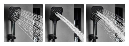 Душевой комплект Next VSFW-1N3TCH термостатический встраиваемый, трехрежимный, хром