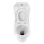 Сиденье белое, soft close CZR-6045-SC Сиденье белое, soft close CZR-6045-SC