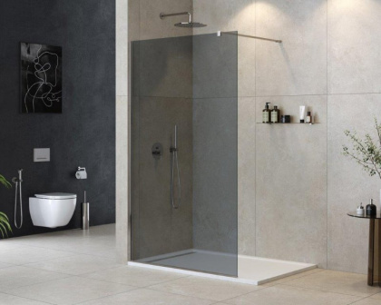 LIBERTA-L-1-100-120-C-Cr Душевая перегородка с односторонним входом 1000x1200x1950 мм