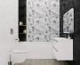 Cosmo bianco Плитка настенная 48027R 40x80 глянцевый обрезной