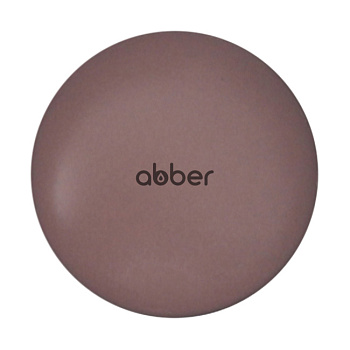 Накладка на слив для раковины ABBER AC0014MC коричневая матовая, керамика Накладка на слив для раковины ABBER AC0014MC коричневая матовая, керамика