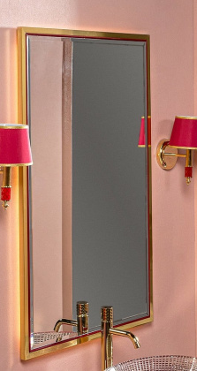 Зеркало MONACO с подсветкой 70*110CM глянец бордо + золото 566-RG Boheme Зеркало MONACO с подсветкой 70*110CM глянец бордо + золото 566-RG Boheme
