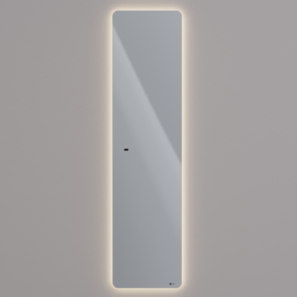 Зеркало Lemark OLSA 40х160см с интерьерной подсветкой