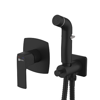 Смеситель Lemark Ursus LM7219BL с гигиеническим душем, встраиваемый Смеситель Lemark Ursus LM7219BL с гигиеническим душем, встраиваемый