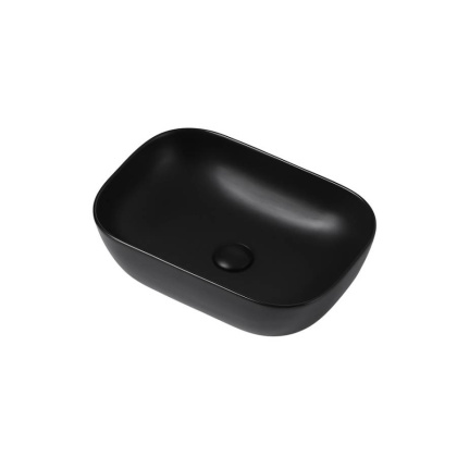 Раковина накладная ABBER Rechteck AC2200MB черная матовая Раковина накладная ABBER Rechteck AC2200MB черная матовая