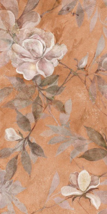 Панно VT\B413\4x\11037R Магнолия 2 матовый (60см*120см*9мм) (1шт/0,72м2) из 4 частей (30х60) флора, шт