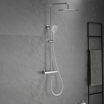 Душевая стойка Next VSFS-1N0TCH термостатическая, хром