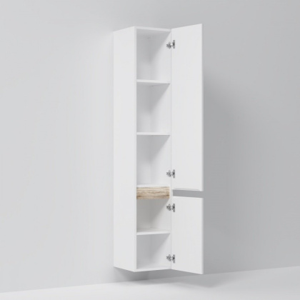 M85ACHR0306WG X-Joy, шкаф-колонна, подвесной, правый, 30 см, цвет: Белый, глянец