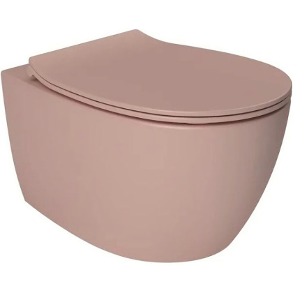 Чаша подвесного унитаза Allen Brau Fantasy 4.11004.SM розовый