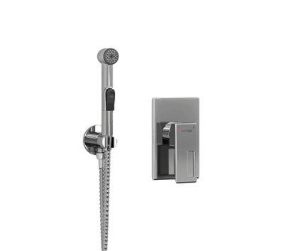 A01557 Встраиваемый комплект для биде со шлангом 120 см Wasserkraft