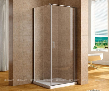 Душевой уголок Aquanet Cinetic 80х80,прозрачное стекло