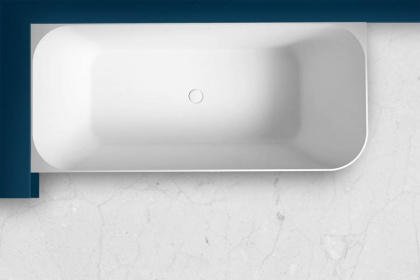 Ванна из литьевого мрамора Abber Stein 170х75 AS9621-1.7 L