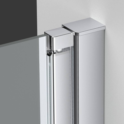 Душевая дверь Alpha VDP-3AL700CL , хром, стекло прозрачное