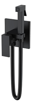 Смеситель гигиенический Qubic Matt Black Смеситель гигиенический Qubic Matt Black