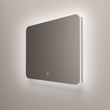 Зеркало LED VLM-3BE120 1200х800 c сенсорным выключателем и диммером Зеркало LED VLM-3BE120 1200х800 c сенсорным выключателем и диммером