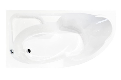 Акриловая ванна Creto Doris 170х105 см левая 14-170105L