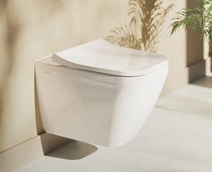 Унитаз подвесной VitrA Integra Square 7082B003-0075, безободковый Унитаз подвесной VitrA Integra Square 7082B003-0075, безободковый