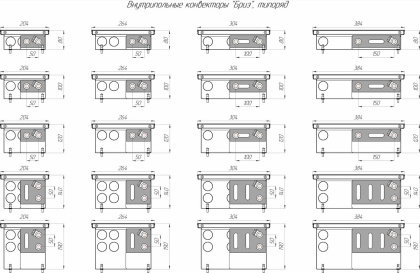 Конвекторы отопления Бриз 200х80х800 (базовое исполнение)