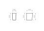 Полупьедестал VitrA S20 5281B003-7201 фарфор белый Полупьедестал VitrA S20 5281B003-7201 фарфор белый