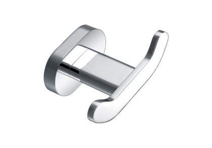 Двойной крючок для полотенец в комплекте с креплением Livorno хром 3014-0001, шт