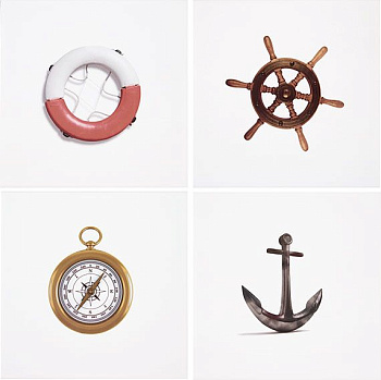 Декор Marine Mix Blanco 20х20 Декор Marine Mix Blanco 20х20