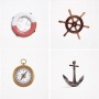 Декор Marine Mix Blanco 20х20 Декор Marine Mix Blanco 20х20