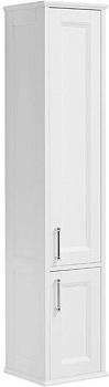 Пенал Aquanet Бостон 36 L белый матовый (ручки золото) Пенал Aquanet Бостон 36 L белый матовый (ручки золото)