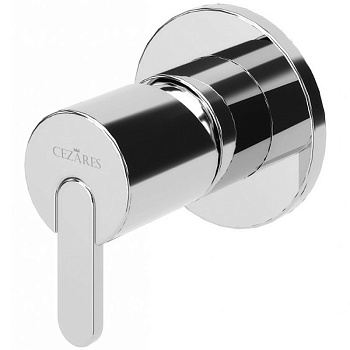 LEAF-DIM3-D-L-SR Встраиваемый смеситель для душа с переключателем на 3 выхода, в комплекте с ручным душем, исполнение Sunrise