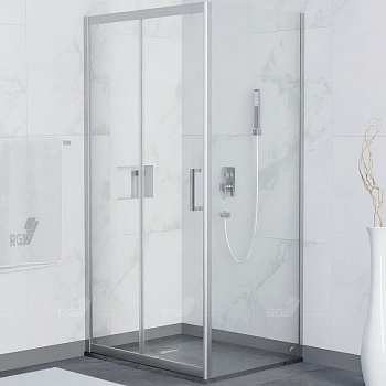 Душевой уголок RGW Stilvoll SV-45 100х70 06324507-011 профиль Хром стекло прозрачное