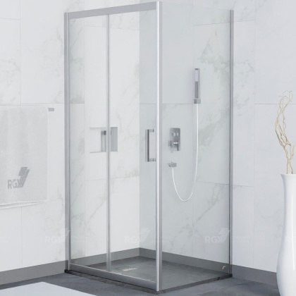 Душевой уголок RGW Stilvoll SV-45 100х70 06324507-011 профиль Хром стекло прозрачное