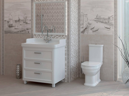 Декор ММ12114 Город на воде мозаичный 25*75*9 (1уп/5шт), шт