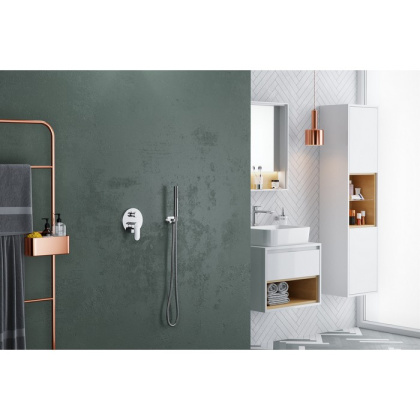 Тумба под накладную раковину EXCELLENT Tuto 60 см (белый/дуб), 1 ящик Тумба под накладную раковину EXCELLENT Tuto 60 см (белый/дуб), 1 ящик