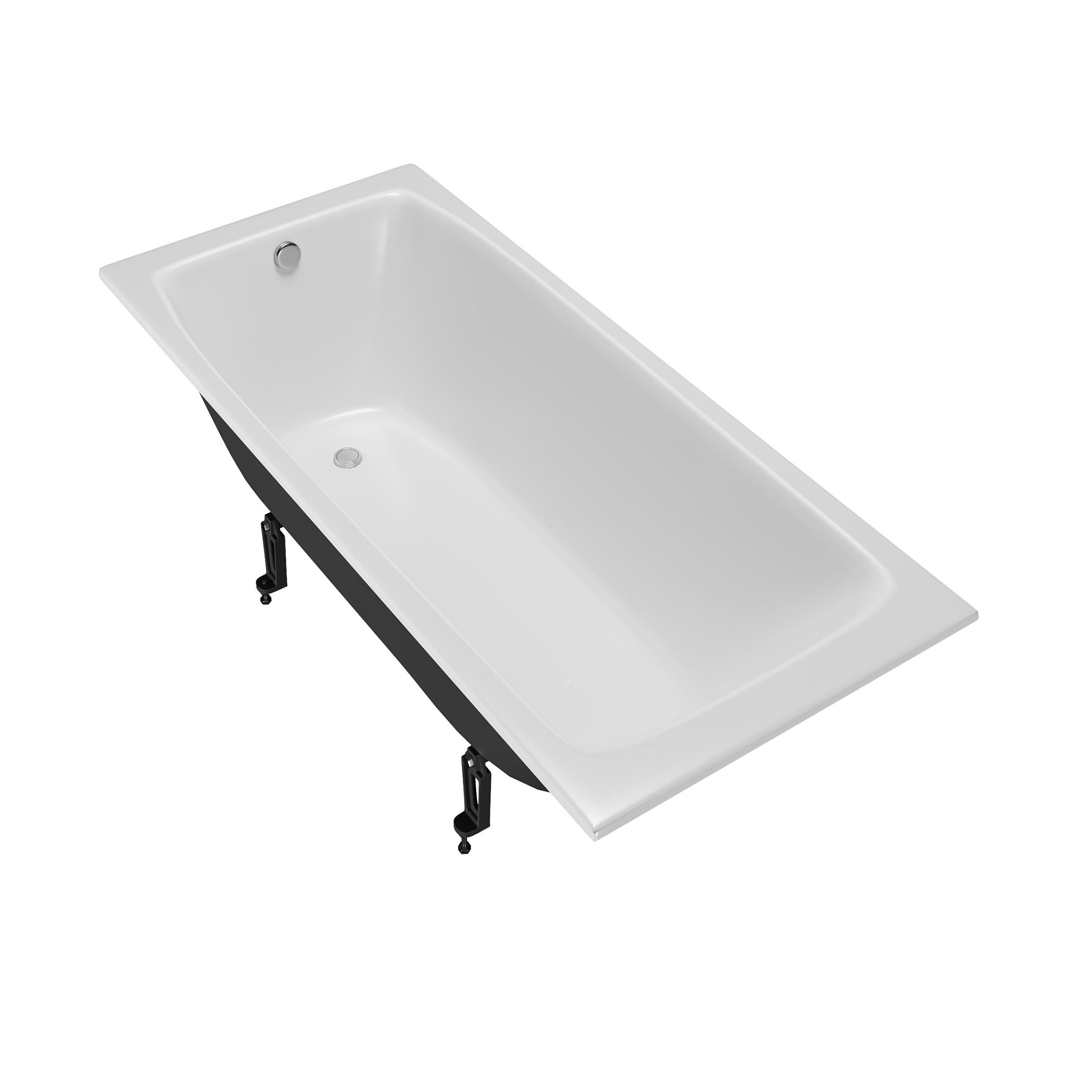 Ванна чугунная Creto Flight 170х75 см 27-1175