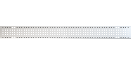 Решетка для дренажного желоба 100 мм, нержавеющая сталь